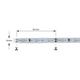 LED pás 4,8W, 12V, 60pcs/m - 3528 SMD, modrý, IP20, šírka 8mm