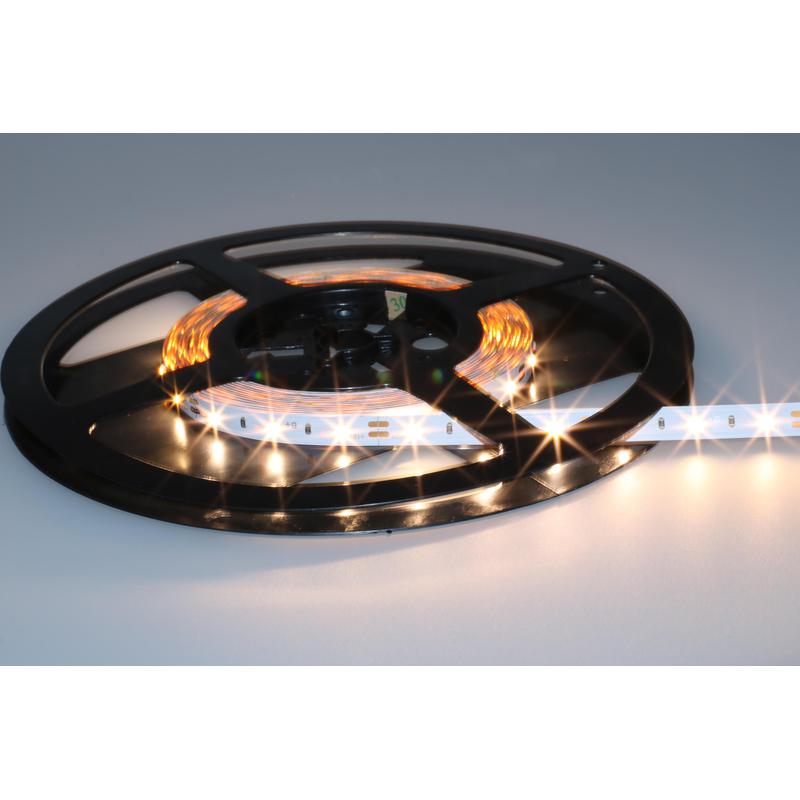 LED pás 4,8W, 12V, 60pcs/m - 2216 SMD, teplá biela, IP20, šírka 8mm