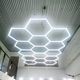 Garážové LED svietidlo 4,76m x 2,06m, 6500K, 296W, 230VAC,