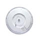 Prisadené LED svietidlo kruhové, čierne, 50W, SMART - CCT 230V