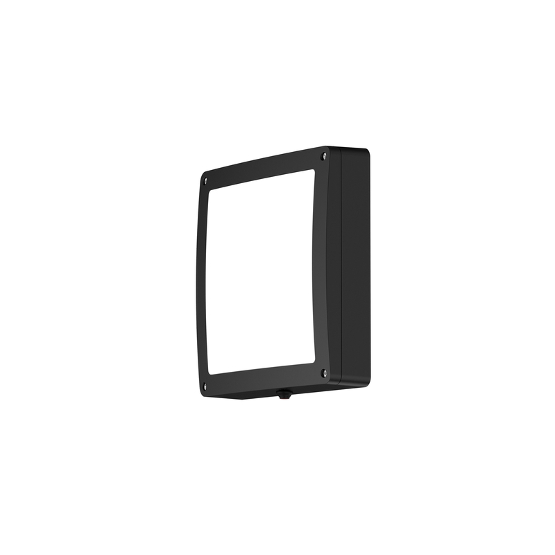 LED svietidlo stropné BH-SQUARE čierne, 12W, CCT, 230V, IP54